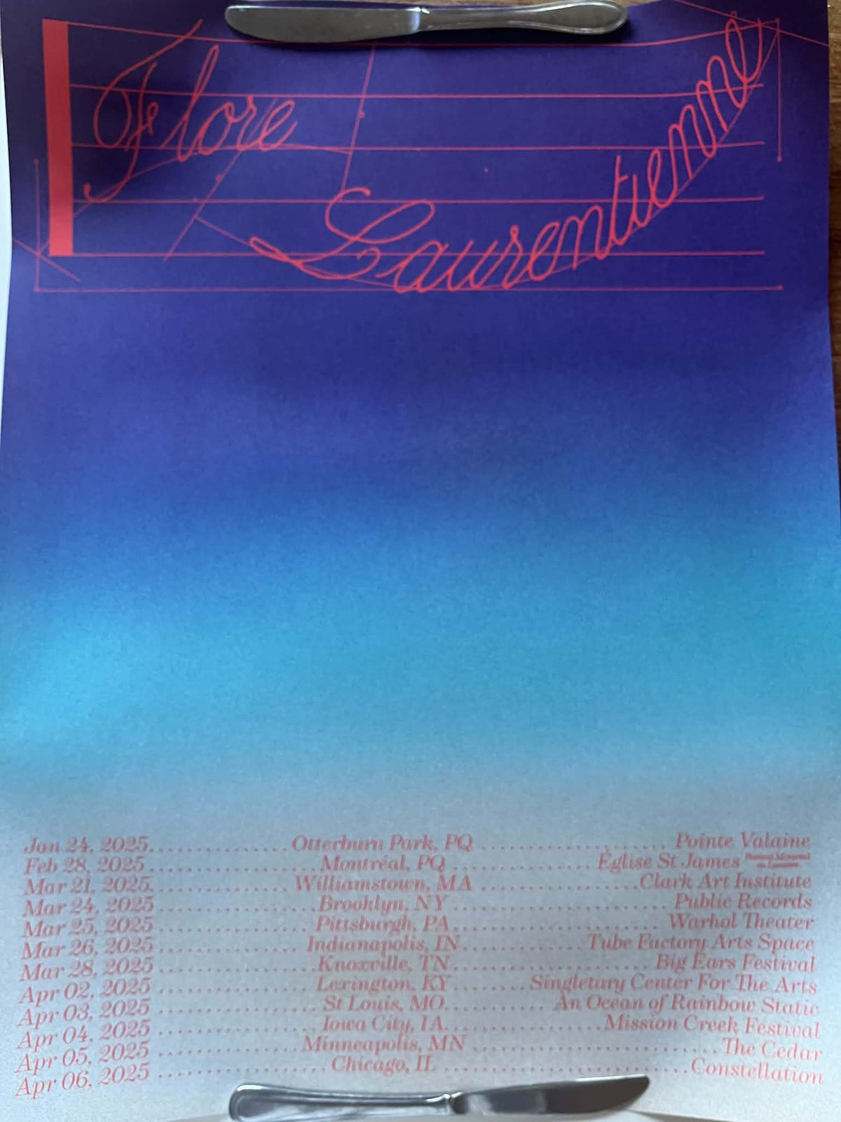 Poster Flore USA