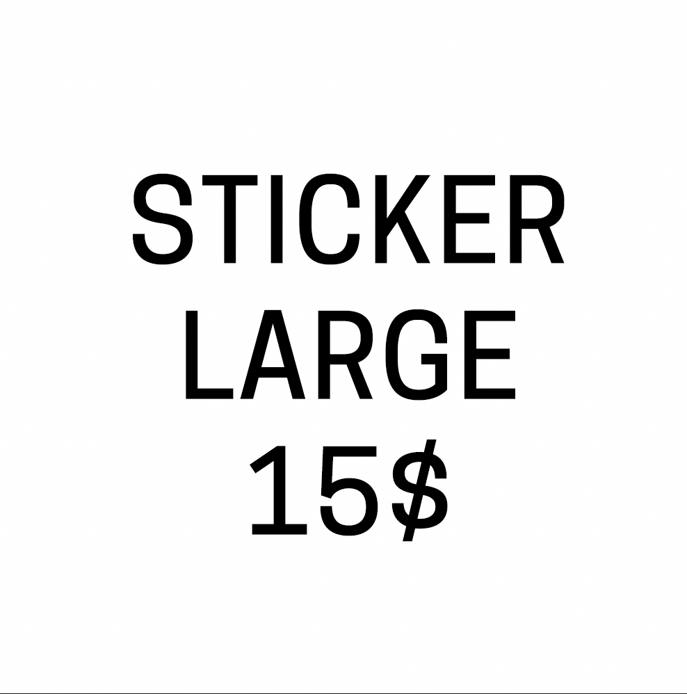 STICKER LARGE Flore laurentienne