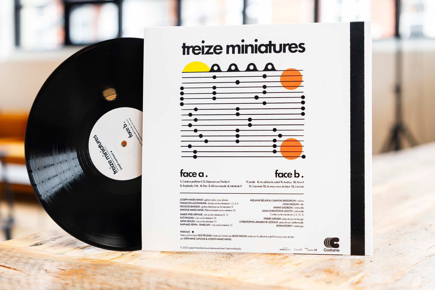 Joseph Marchand - Treize miniatures (vinyle)