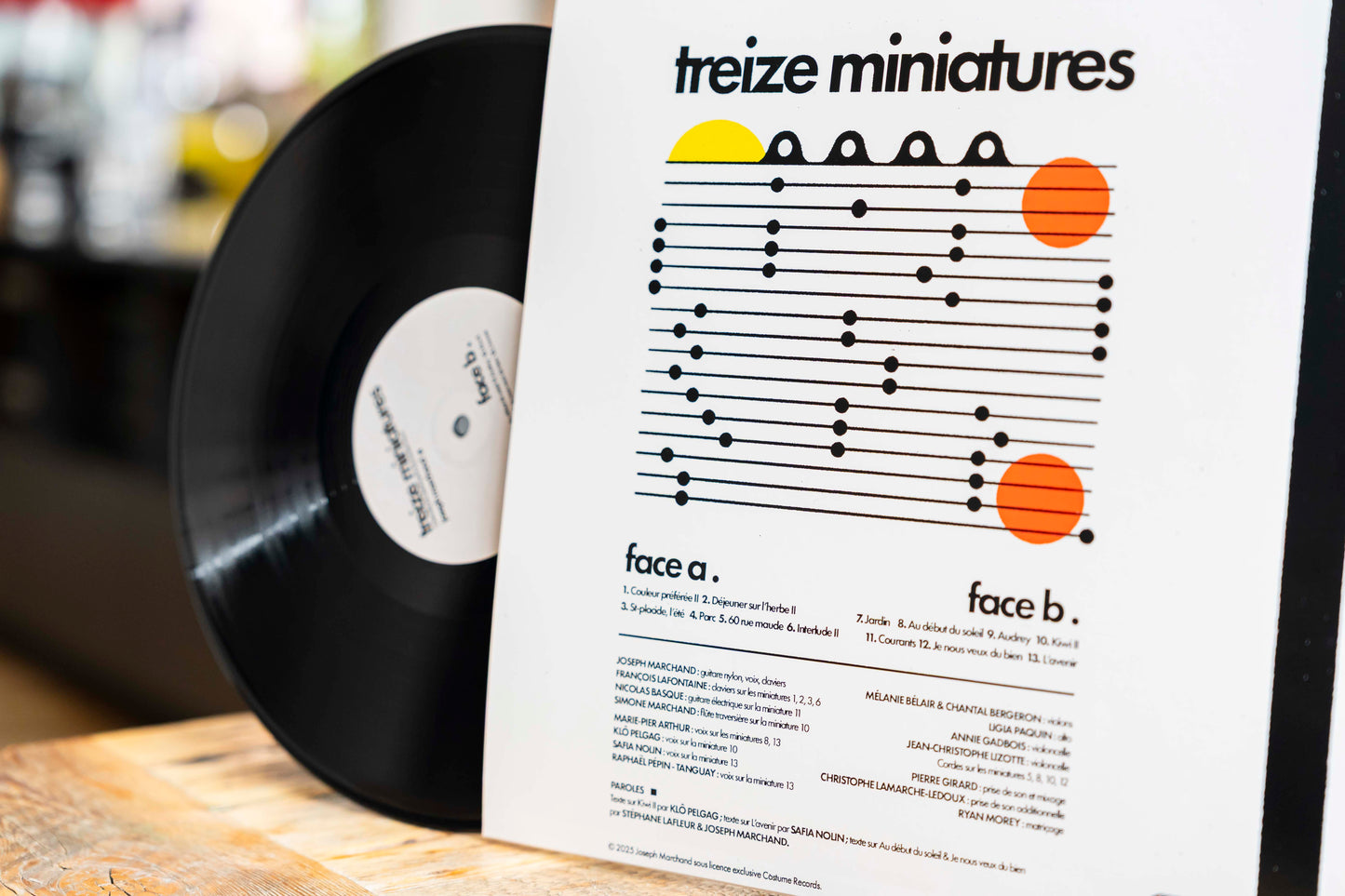 Joseph Marchand - Treize miniatures (vinyle)
