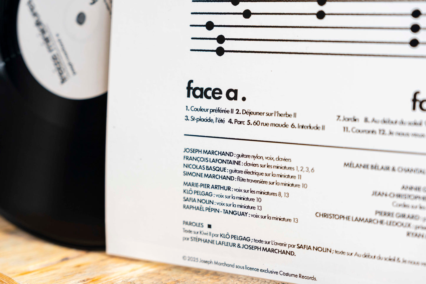 Joseph Marchand - Treize miniatures (vinyle)