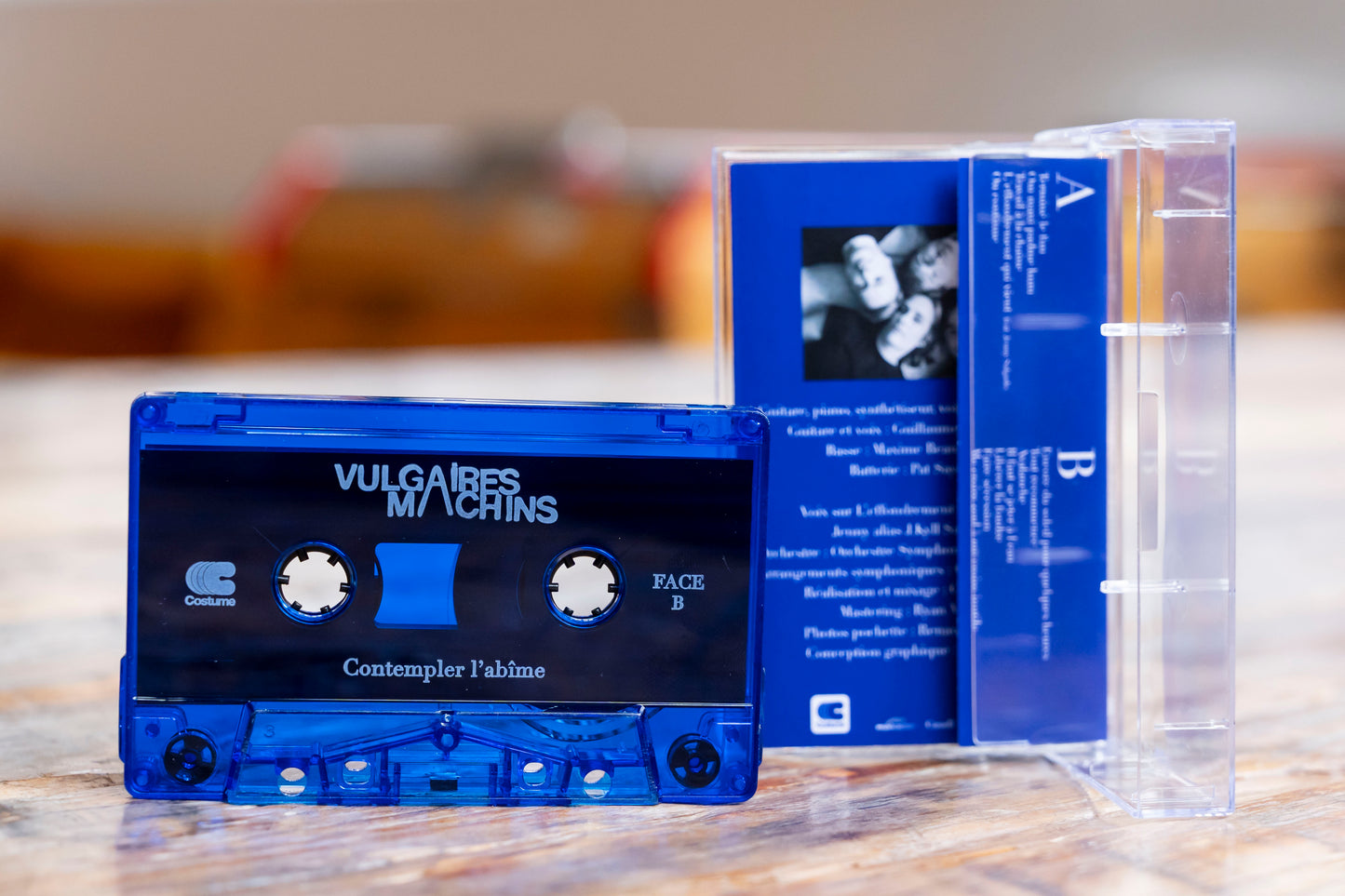 Vulgaires Machins - Contempler l'abîme [Cassette] (Édition limitée bleue translucide)