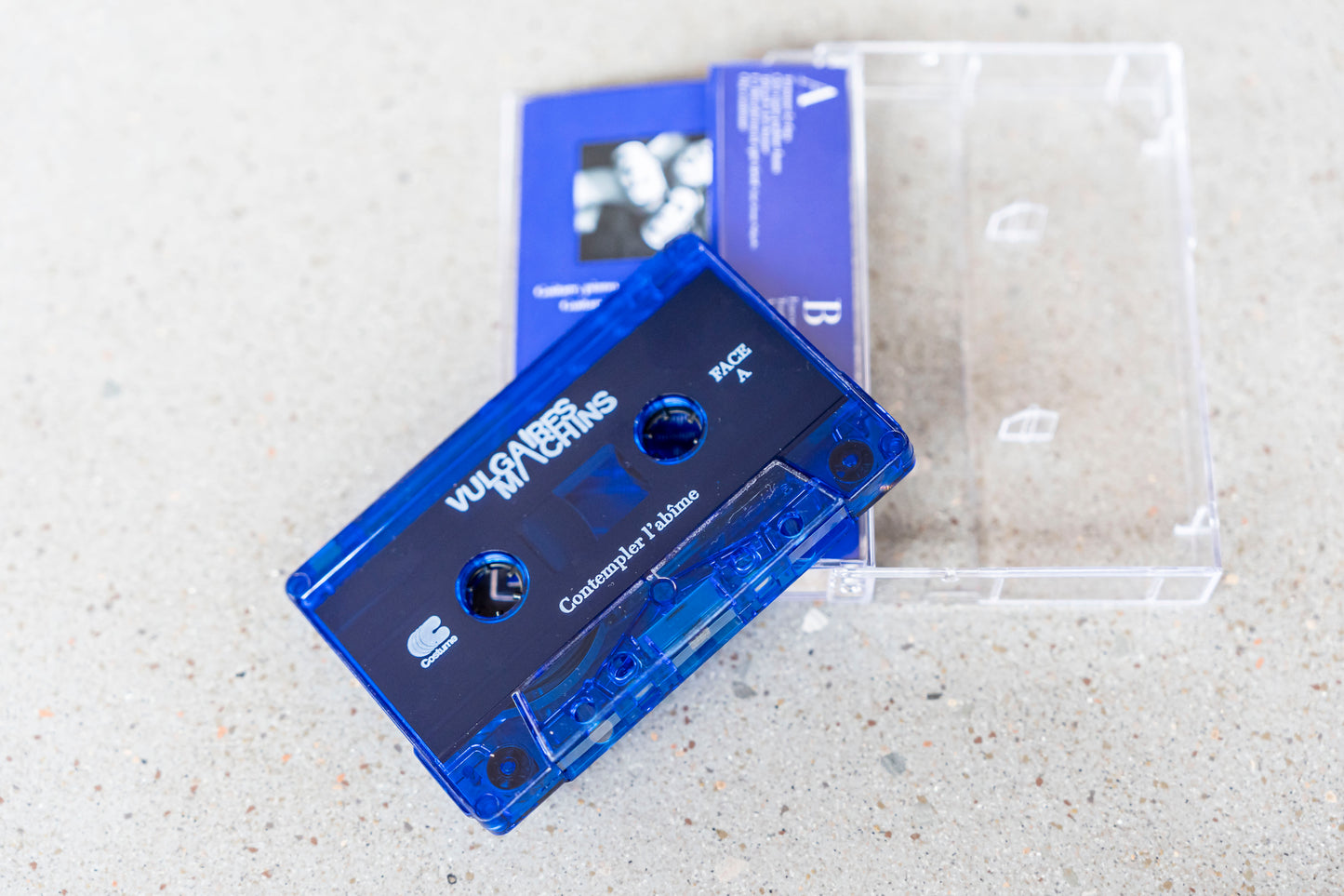 Vulgaires Machins - Contempler l'abîme [Cassette] (Édition limitée bleue translucide)