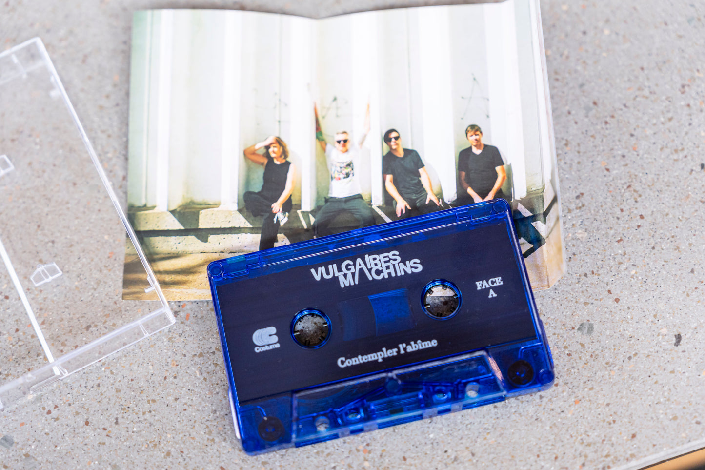 Vulgaires Machins - Contempler l'abîme [Cassette] (Édition limitée bleue translucide)