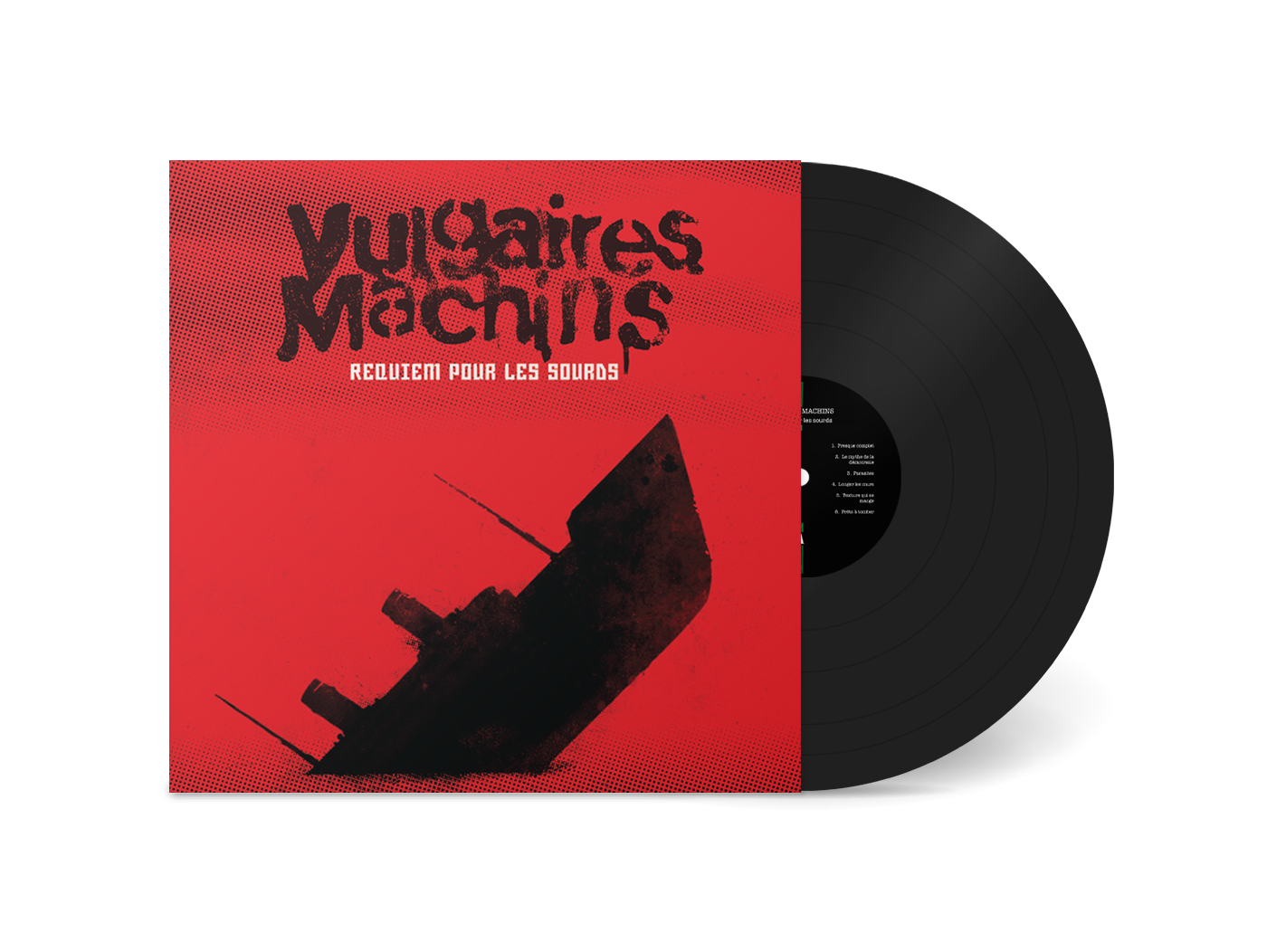 Vulgaires Machins - Requiem pour les sourds (LP)